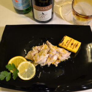 Luccio con polenta ristorante il Porticciolo